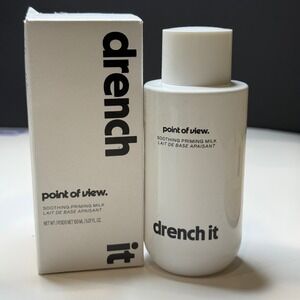 Point of View • Drench It • Soothing Priming Milk 150ml Niacinamide Squalane New